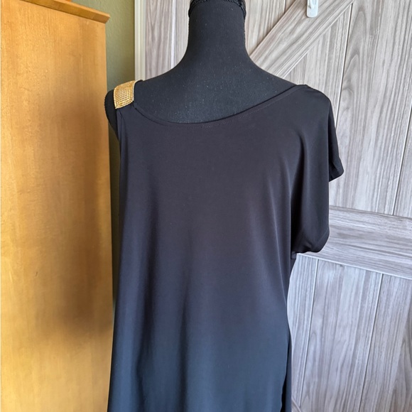 New York & Company Black Stretch top - Picture 3 of 6